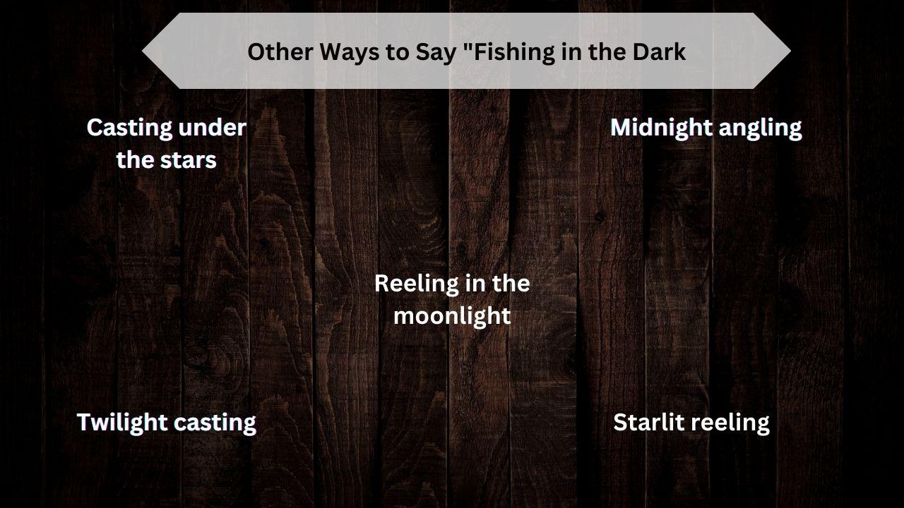 Other Ways to Say "Fishing in the Dark
