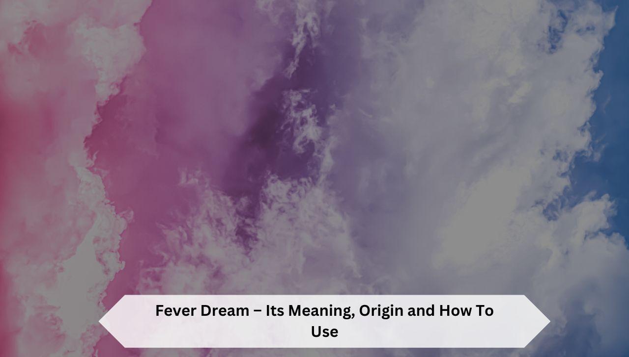 Fever-Dream-Meaning
