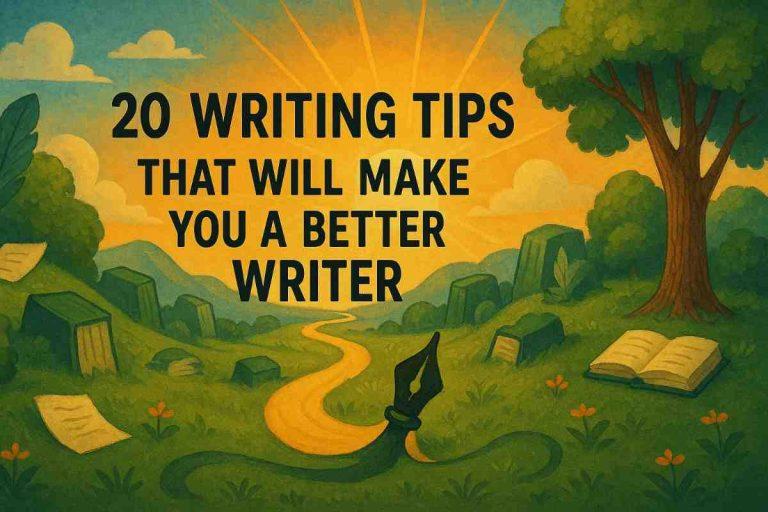 20 Writing Tips That Will Make You a Better Writer