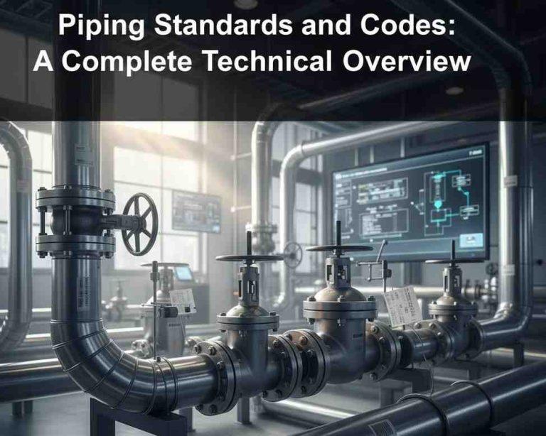 Piping Standards and Codes: A Complete Technical Overview