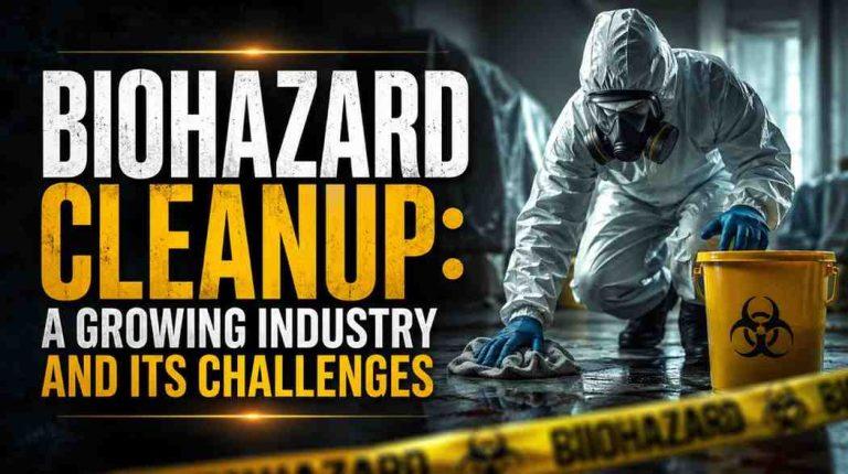 Biohazard Cleanup: A Growing Industry and Its Challenges